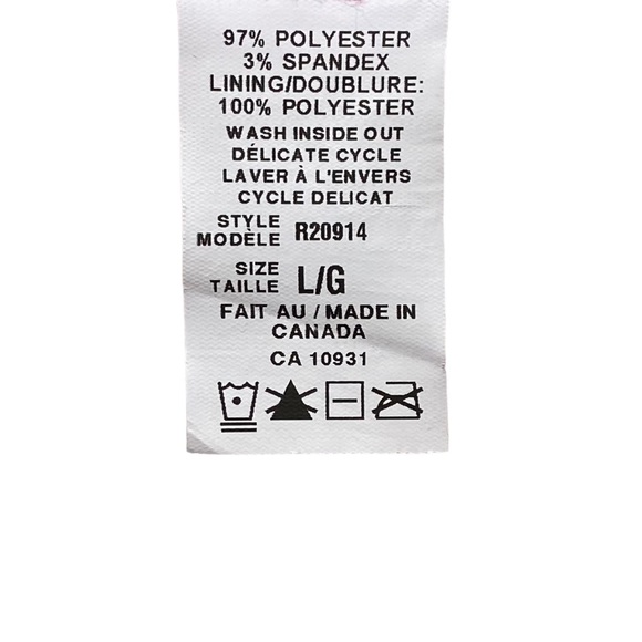 17. INITIATIVES Mini-dress/Tunic - Burgundy, size Large - Picture 5 of 5